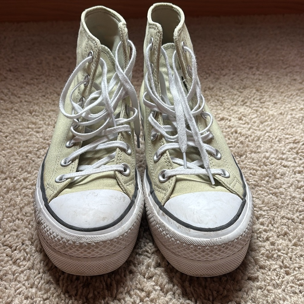 Green platform converse - Picture 2 of 7